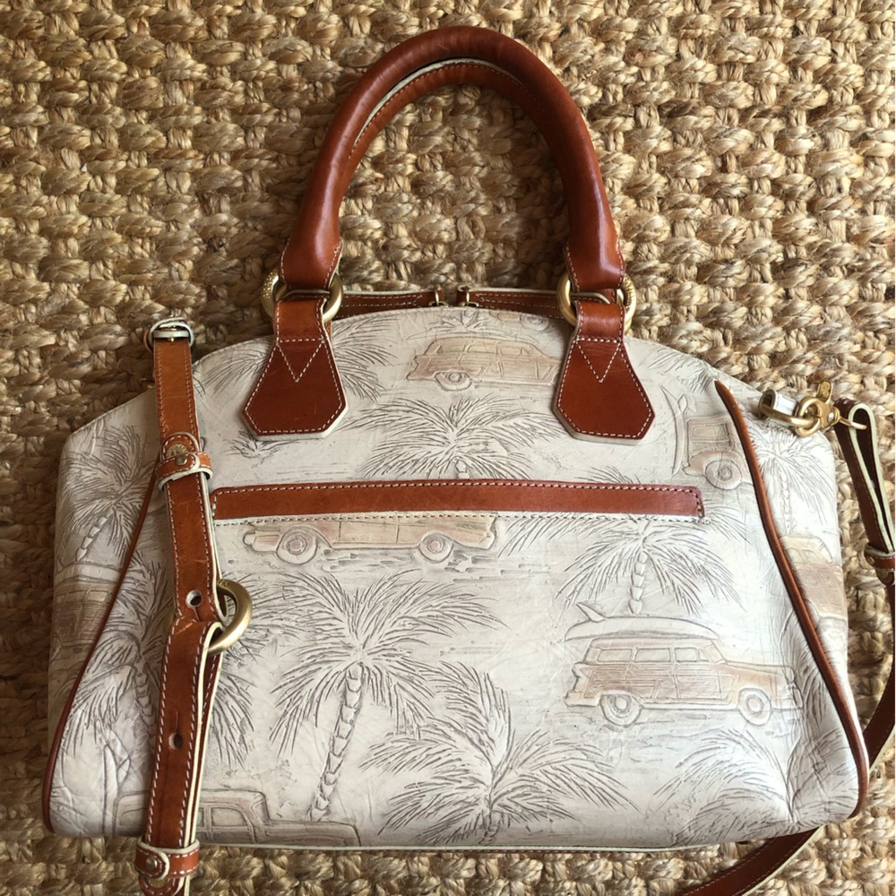 2014 Brahmin Copacabana Satchel with Crossbody Strap